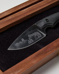 Custom Engraved 664 Fixed Blade Knife