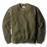Garment Dyed Cotton Crewneck Sweater