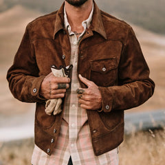 Alston Roughout Suede Jacket
