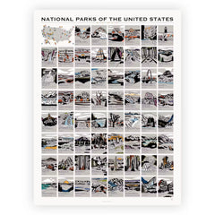 National Parks Scratch Off
