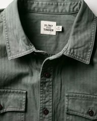 Washed Herringbone Workshirt