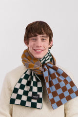 Cosmic Checkerboard Scarf