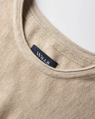 Lightweight Cotton-Merino Crewneck Sweater