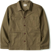 Huckberry Flint and Tinder Classic Chore Coat, Mens Lightweight Cotton Jacket