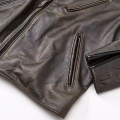 Vintage Motorcycle Leather Jacket