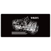 Willys Blueprint Mousepad