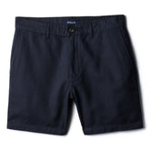 Cotton-Linen Chino Short - 7"
