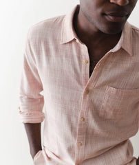 Classic Stretch Selvage Long Sleeve Shirt