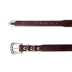 Mc Coy II Bison Leather Western Belt