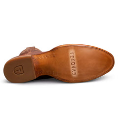 Dean Zip Goat Leather Western Boot