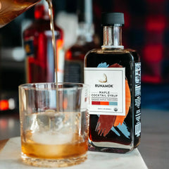 Smoked Maple Old Fashioned Cocktail Syrup