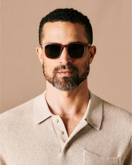 Huckberry Weekenders Sunglasses for Men, Polarized Lenses, Lightweight & Durable Sunglasses