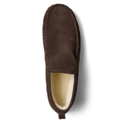 Suede Shearling Lined Chukka Slipper