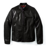 Cafe Natural Leather Jacket