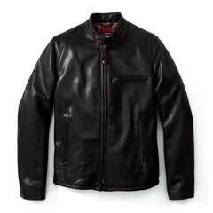 Cafe Natural Leather Jacket