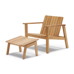 The Outdoor Low Chair + The Ottoman