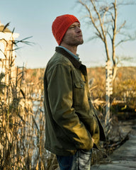 Wool Cable Knit Beanie