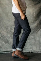 The Pen Slim Straight Stretch Selvedge Denim Jeans