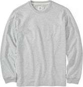 Huckberry Flint and Tinder American Heavyweight Pocket Longsleeve T-Shirt, Mens Shirt
