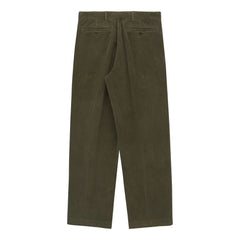 Canal Pleated Corduroy Cotton Pant