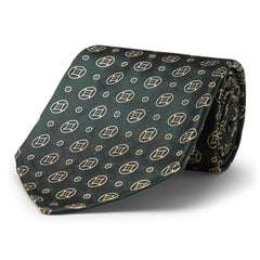 Silk Brocade Foulard Neck Tie