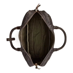 Leather Cargo Briefcase