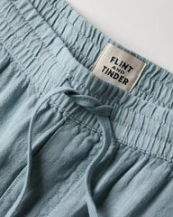Drawstring Canoe Short - 7"