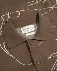 Zigger Polo Cardigan