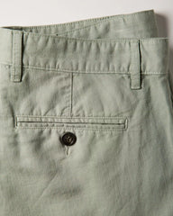 Cotton-Linen Chino Short - 9"