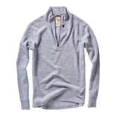 Wool Cotton Quarter Zip