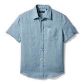 Short Sleeve Isles Linen Shirt