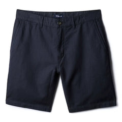 Cotton-Linen Chino Short - 9"