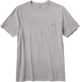 Roark Made to Fade Mens Pigment-Dyed T-Shirt | 100% cotton crew neck fabric is pigment-dyed for a lived-in, vintage look that only gets better with every wash and wear.