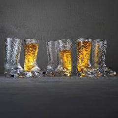 Cowboy Boot Shot Glasses - Set of 6
