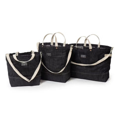 Neelum 26L Oversized Tote - Denim