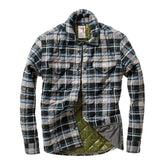 Quilted Flannel Shirt Jacket