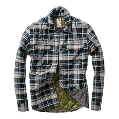 Quilted Flannel Shirt Jacket