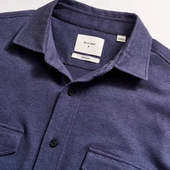 Short Sleeve Hemp Cotton Knit Shirt