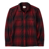 Stretch Knit Flannel Shirt