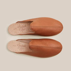 Women's Baba Leather Slip On Mule