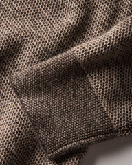 Merino-Cashmere Quarter-Zip Sweater