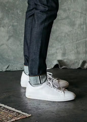 The Scissors Slim Tapered Stretch Selvedge Denim Jeans