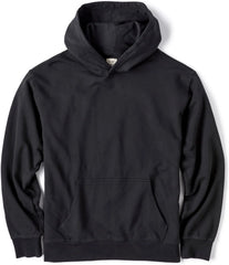 Huckberry Flint and Tinder Midweight Terry Pullover Mens Hoodie, Loopback Cotton Hoodies, Mens Hooded Sweatshirt