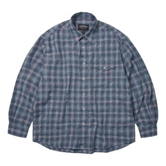 Uneven Check Shirt