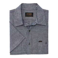 Short Sleeve Chambray Shirt