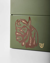 Hand-Painted Steel Tool Box + Removable Tray