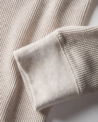 Waffle Thermal Crewneck