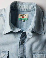 Embroidered Chambray Workshirt