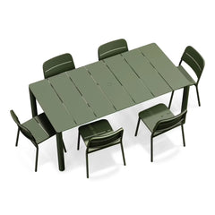 Bandwidth Dining Set (Table + 6 Chairs)
