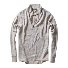 Wool Cotton Quarter Zip